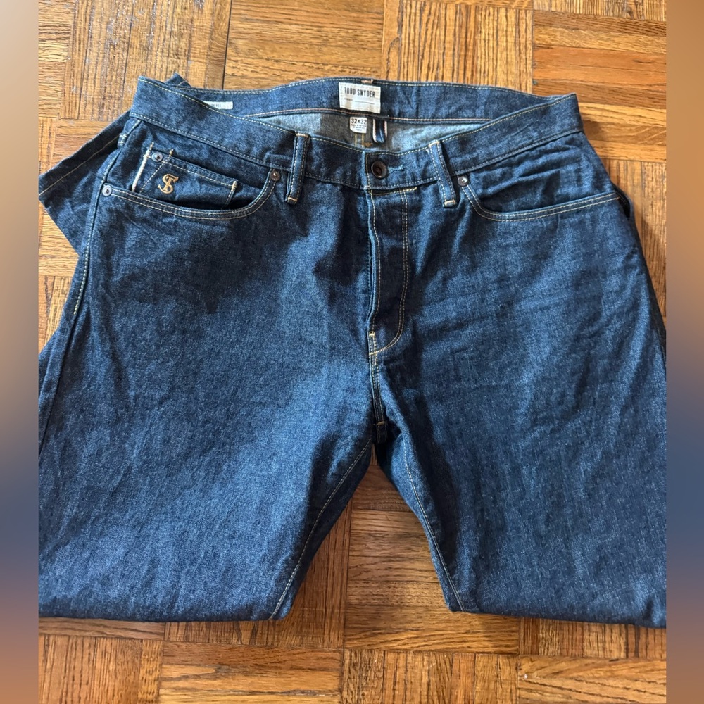 Todd Snyder Indigo Denim Pants
